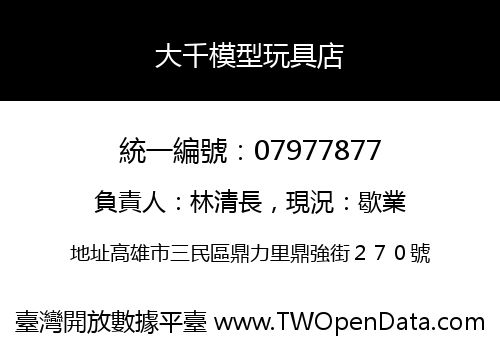 大千模型玩具店