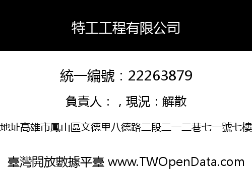 特工工程有限公司