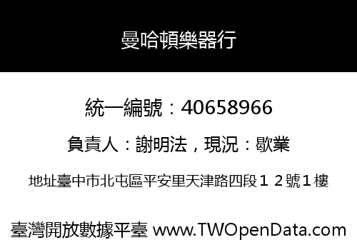 曼哈頓樂器行