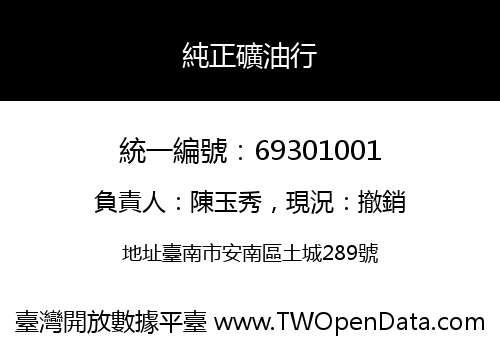 純正礦油行