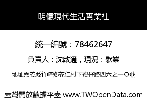 明億現代生活實業社