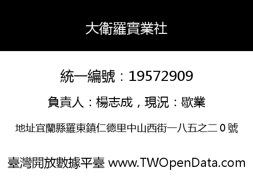 大衛羅實業社