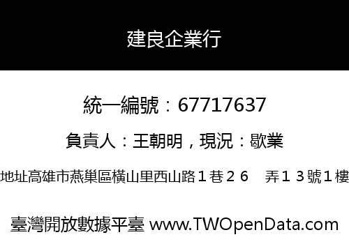 建良企業行