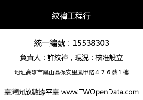 紋禕工程行