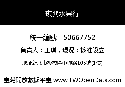 琪興水果行