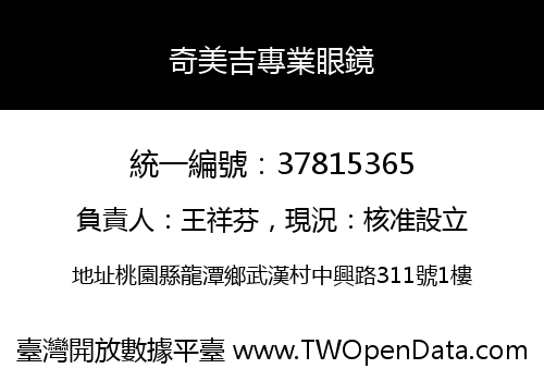奇美吉專業眼鏡