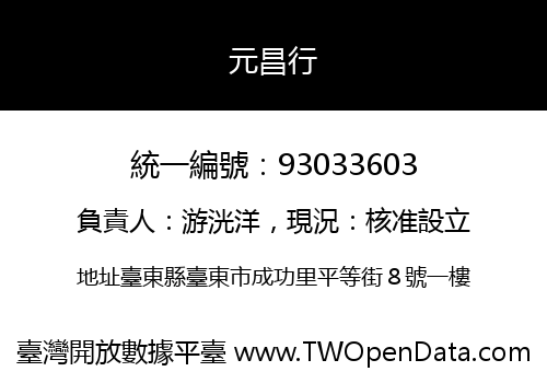元昌行