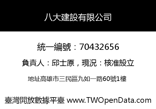 八大建設有限公司