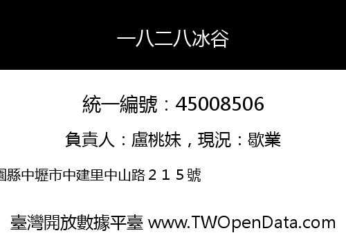一八二八冰谷