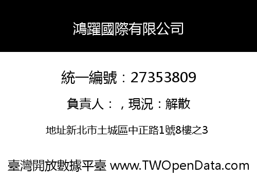 鴻躍國際有限公司