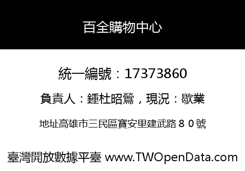 百全購物中心