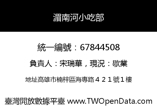 湄南河小吃部