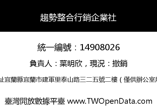 趨勢整合行銷企業社
