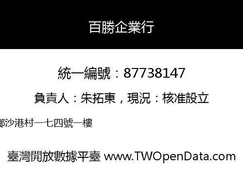 百勝企業行