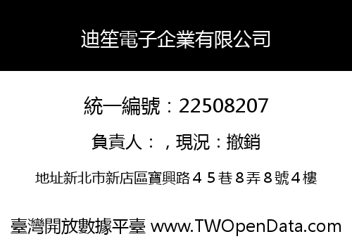 迪笙電子企業有限公司