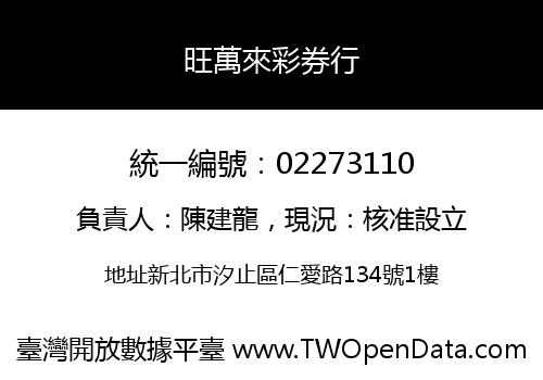 旺萬來彩券行