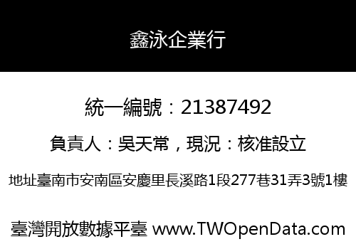 鑫泳企業行