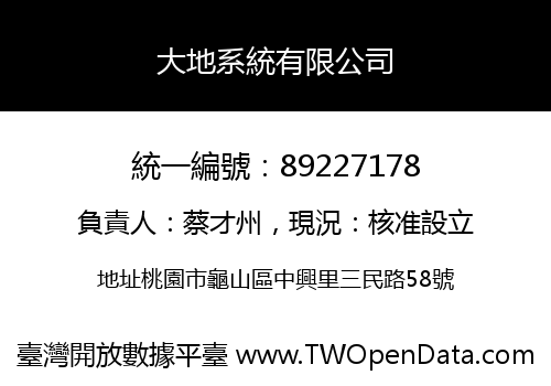 大地系統有限公司