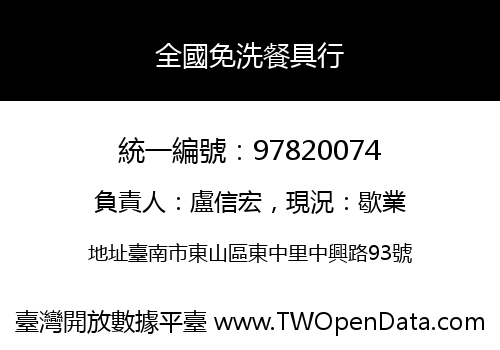 全國免洗餐具行