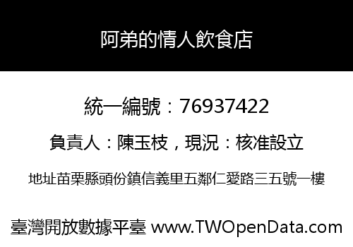 阿弟的情人飲食店
