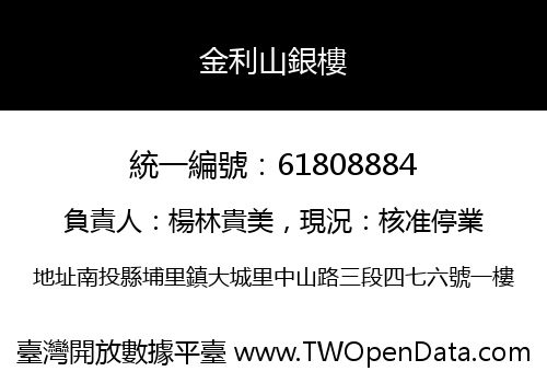 金利山銀樓