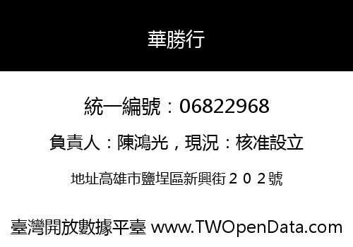 華勝行