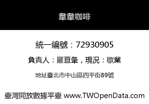 韋韋咖啡