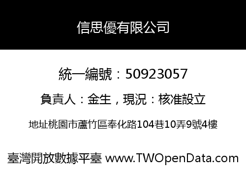 信思優有限公司