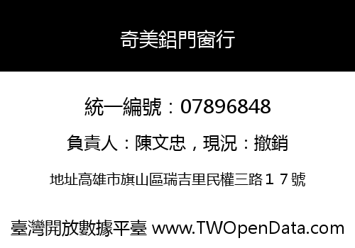 奇美鋁門窗行