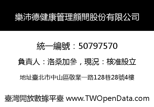 樂沛德健康管理顧問股份有限公司