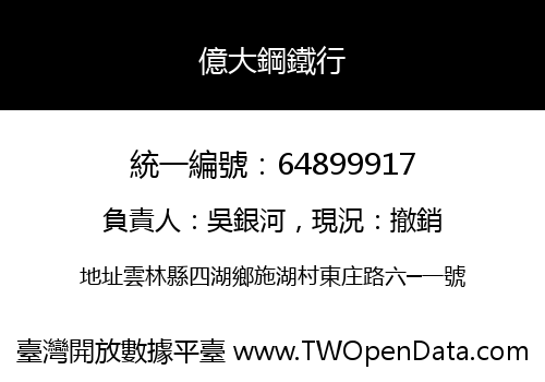 億大鋼鐵行