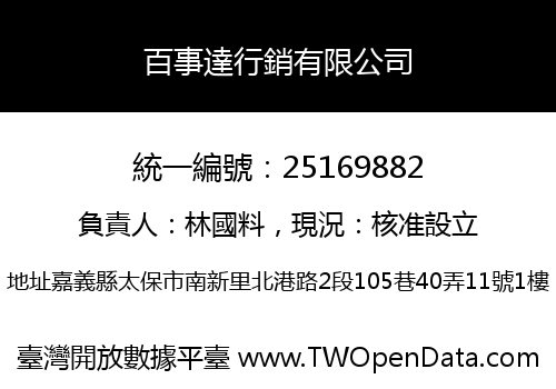百事達行銷有限公司