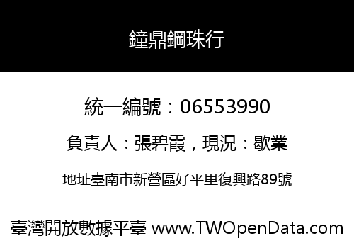 鐘鼎鋼珠行