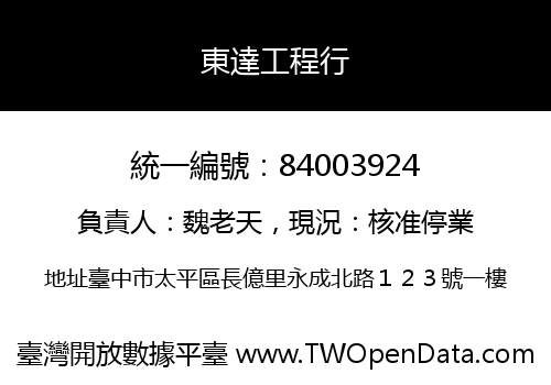 東達工程行