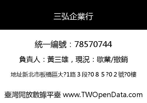 三弘企業行