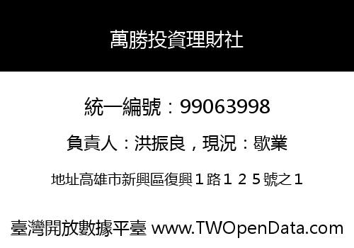 萬勝投資理財社