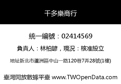 千多樂商行