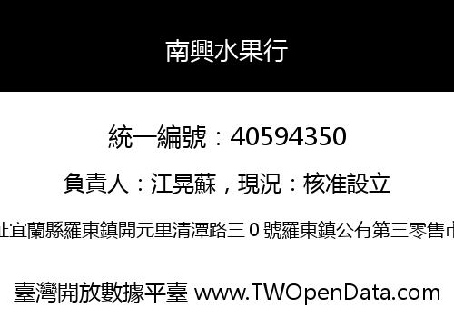 南興水果行