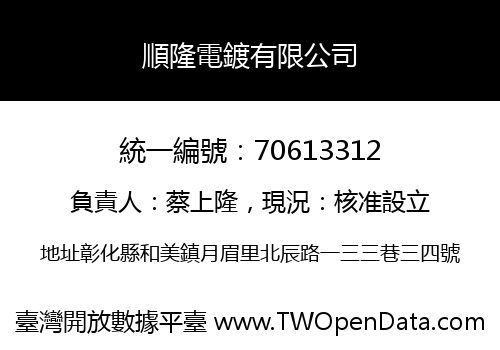 順隆電鍍有限公司