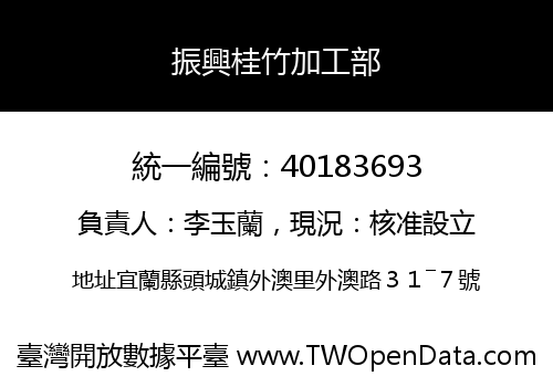 振興桂竹加工部