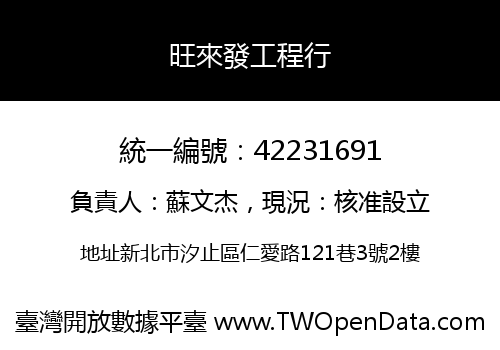 旺來發工程行