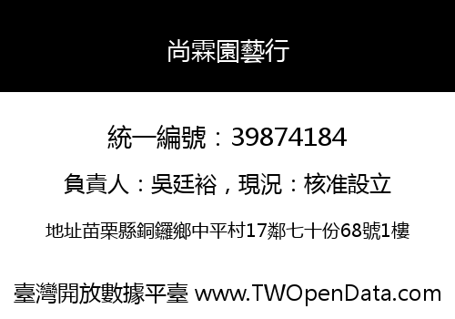 尚霖園藝行