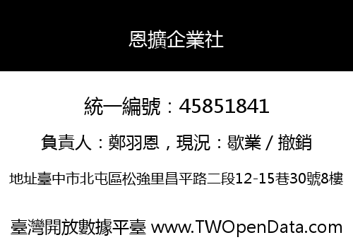 恩擴企業社