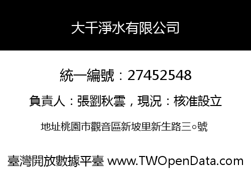大千淨水有限公司