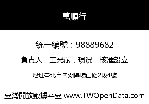 萬順行