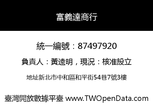 富義達商行