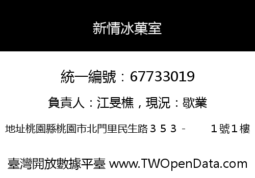 新情冰菓室