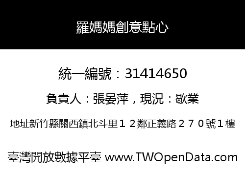 羅媽媽創意點心