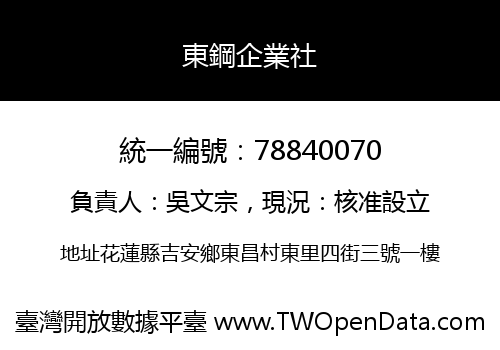東鋼企業社