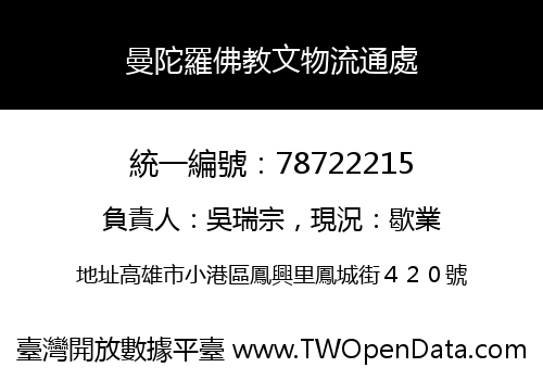 曼陀羅佛教文物流通處